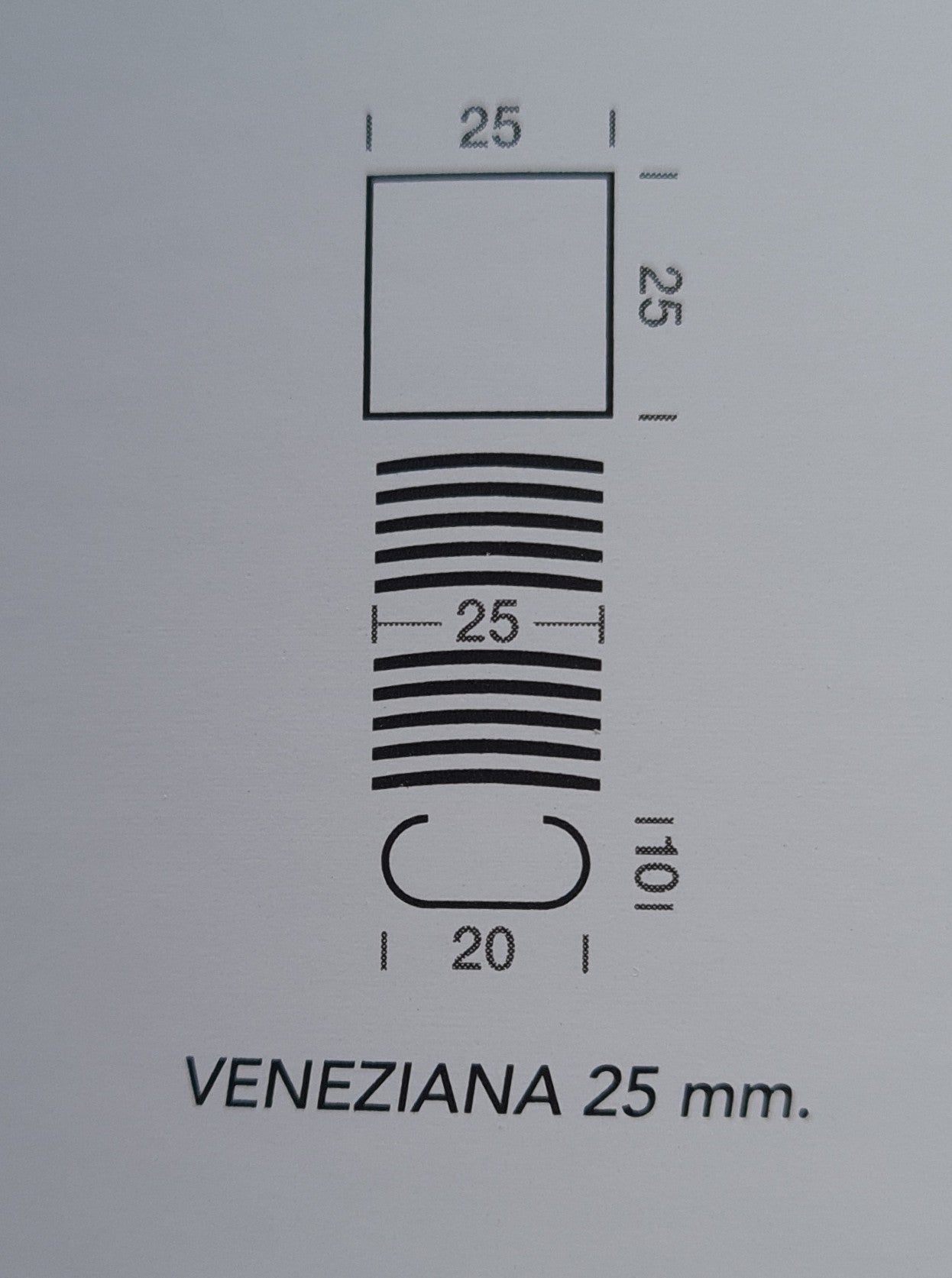 Veneziana da 25mm – EMMEPIDUE